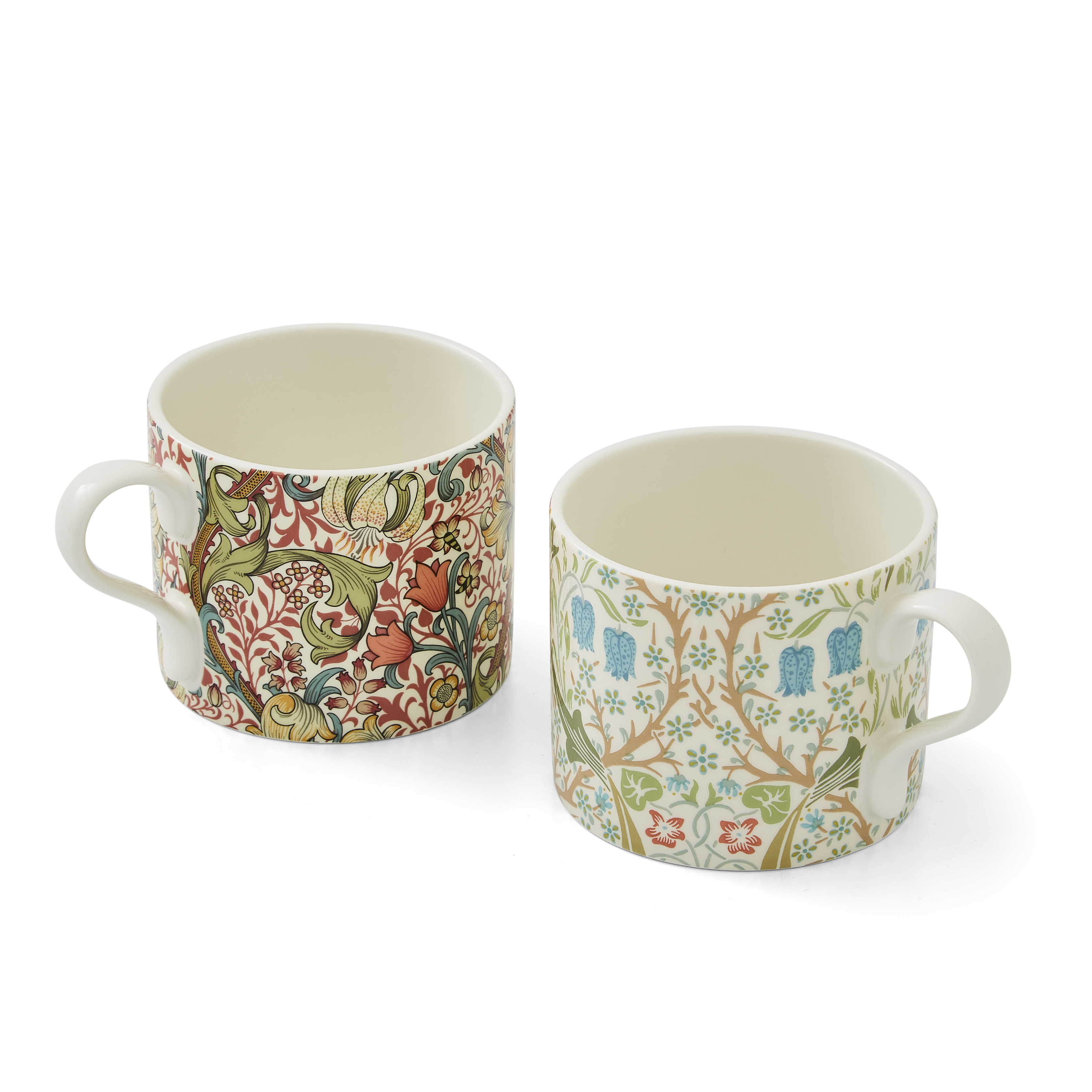 Morris & Co Set of 2 Mugs (Blackthorn & Golden Lily) image number null